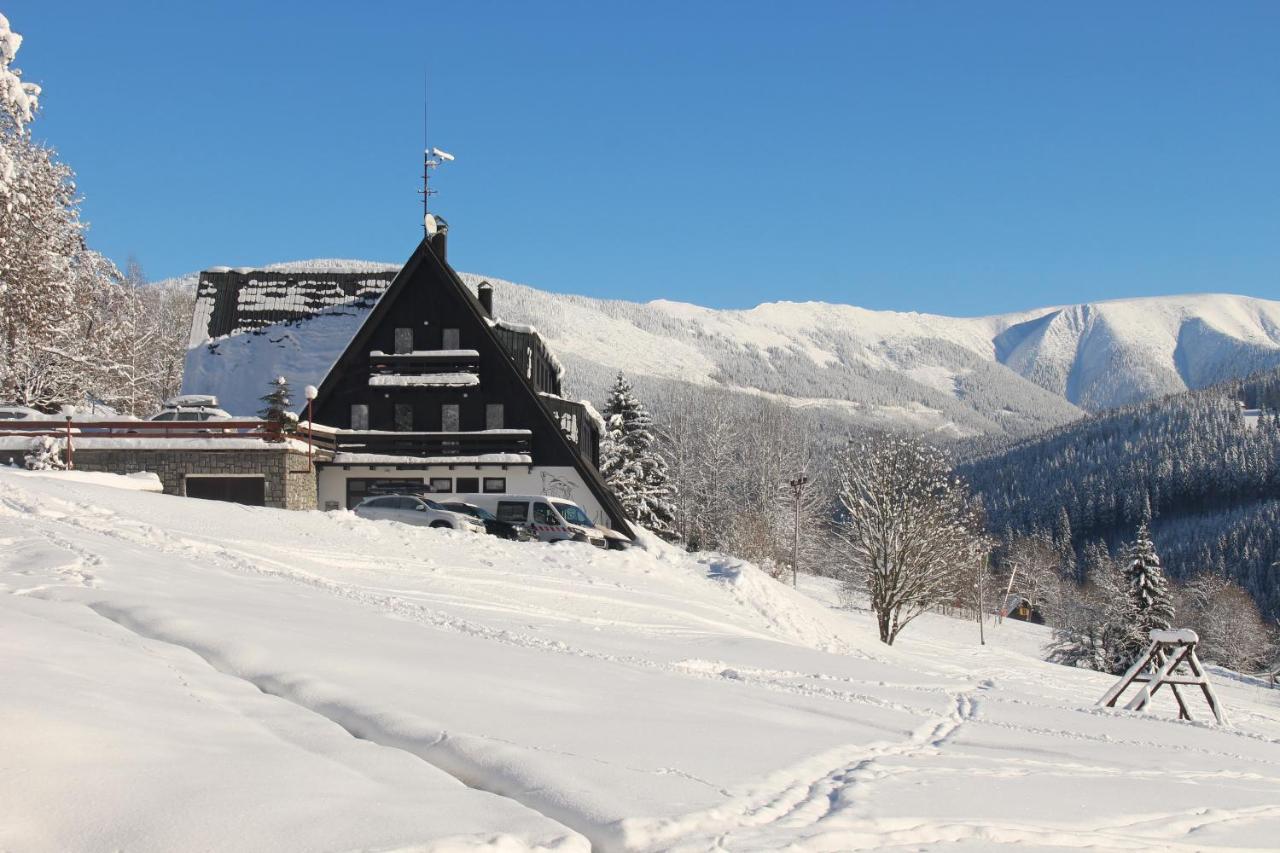 Pension Krakonos ชปินด์เลอรูฟ มลิน ภายนอก รูปภาพ
